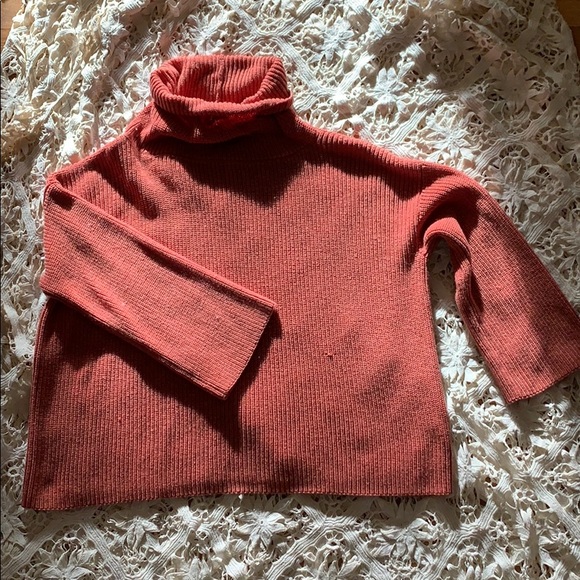 Cable Stitch Sweaters - Cable Stitch Turtle neck knit sweater